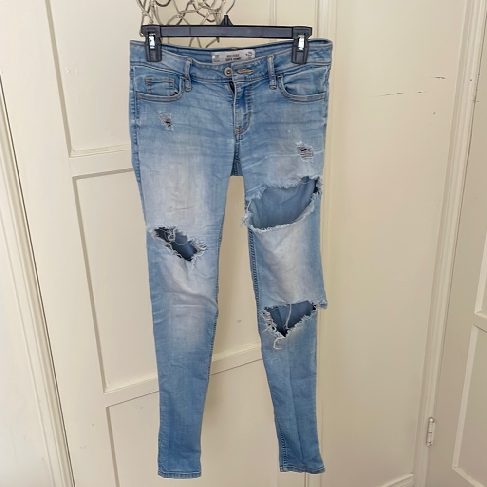 Hollister Light Blue Skinny Jeans